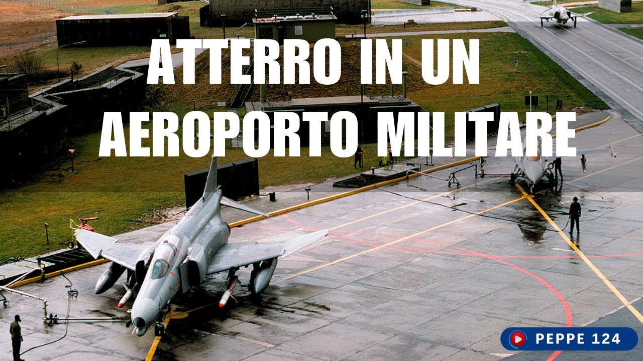 Atterro in un AEROPORTO MILITARE con una AVARIA RADIO - Fly&Fun 2025 Parte1