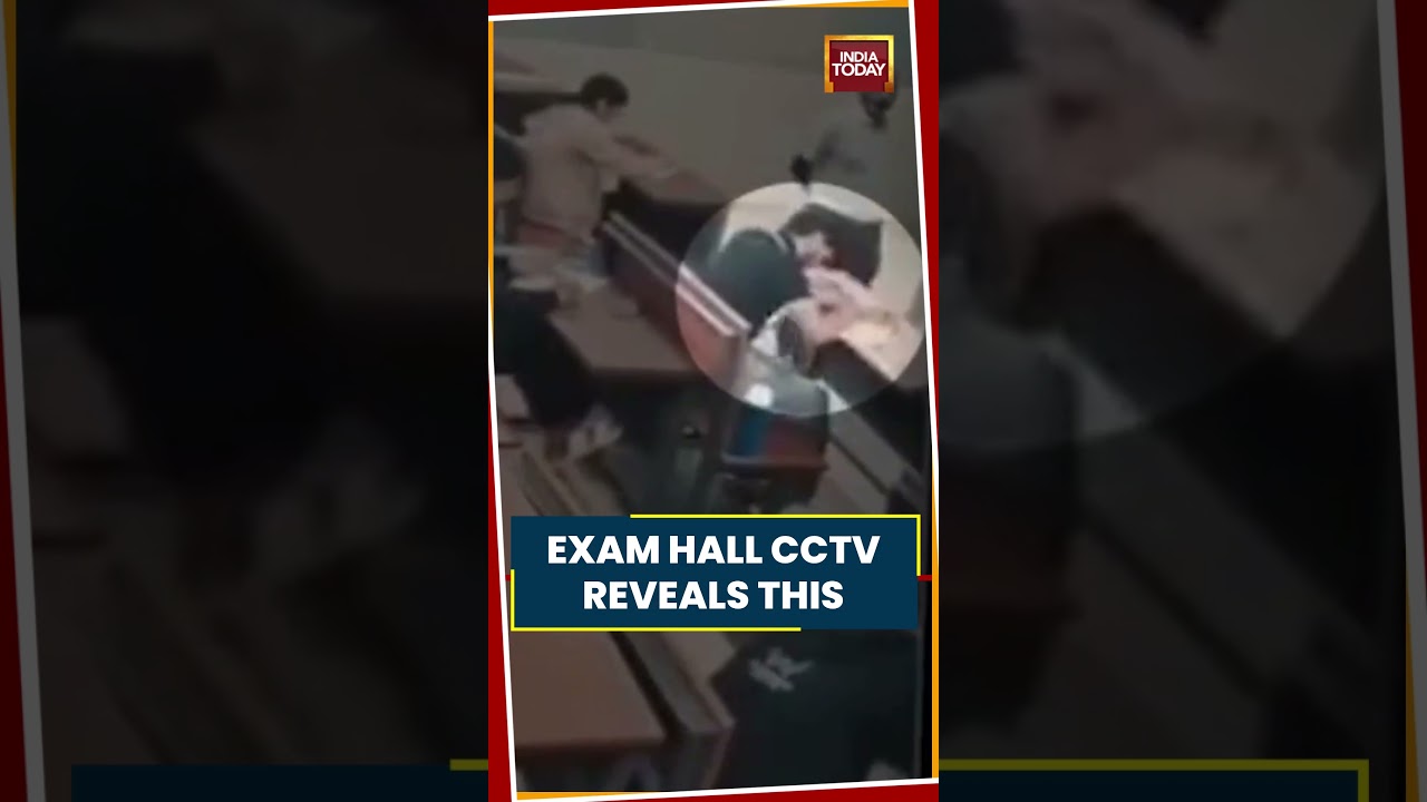 IIT Bombay Student Sahil&rsquo;s CCTV Surfaces, Mobile Seen During Exam #iitbombay #mumbai #viralvideo