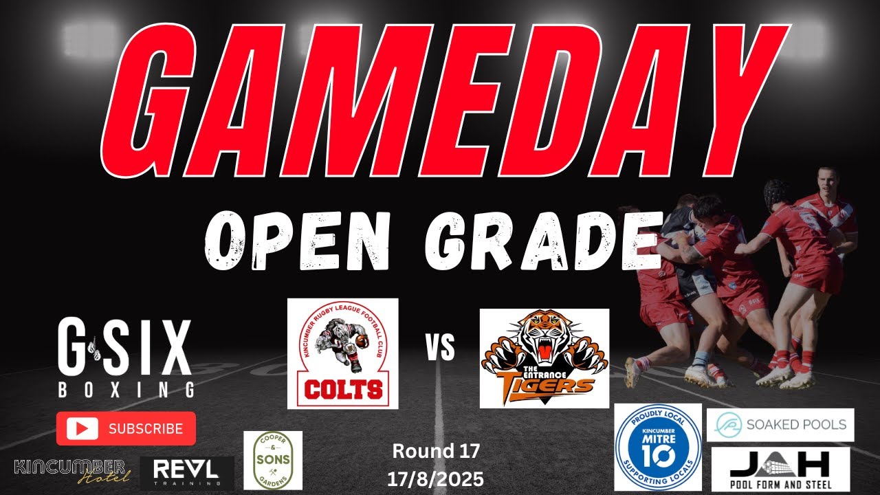 2025 Rd 17 open grade vs the entrance 17/8/2025