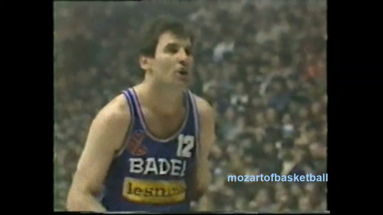 Kresimir Cosic finals vs Partizan 1982 game 1 and 2 highlights