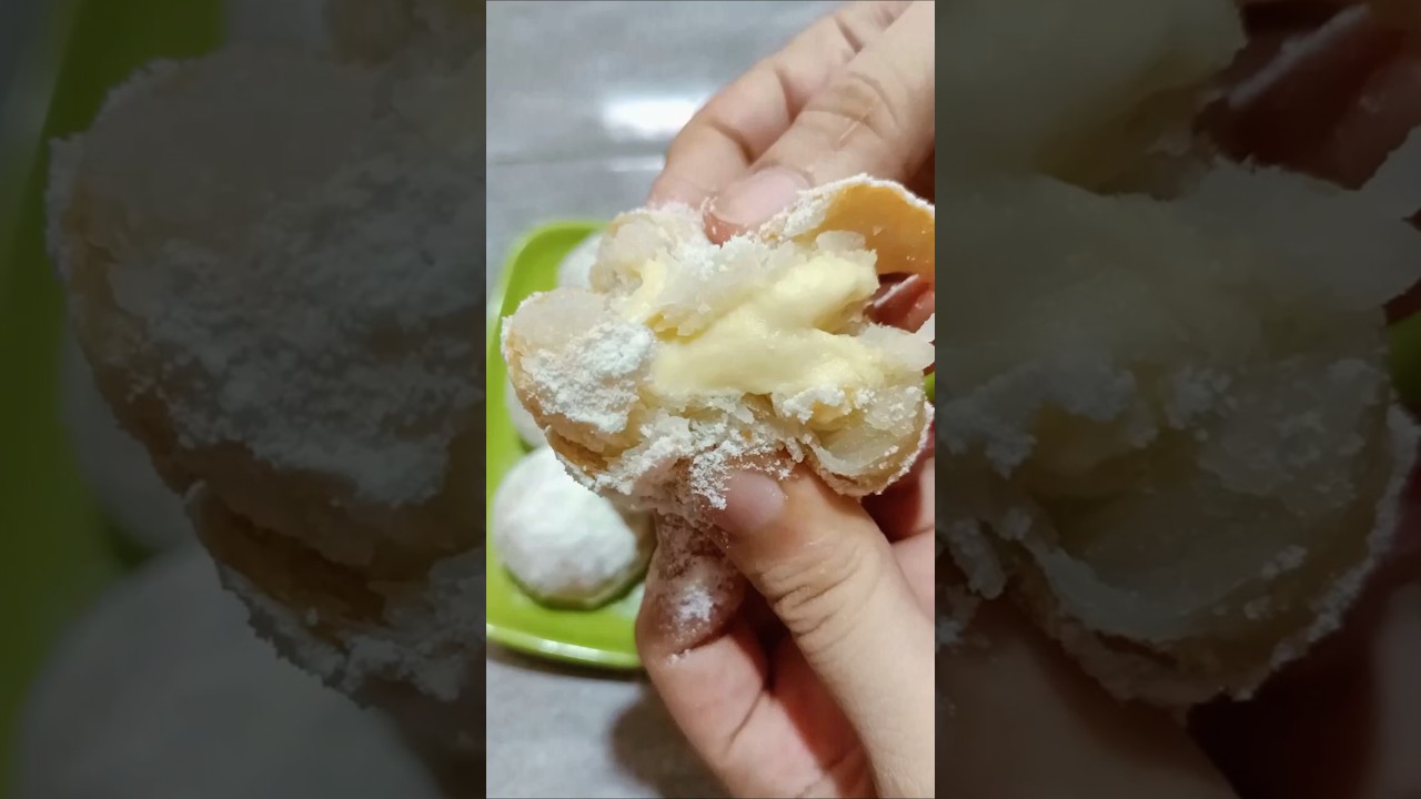 So Cheesy and Milky Donut Balls ( No Yeast, Baking Powder and Egg)
