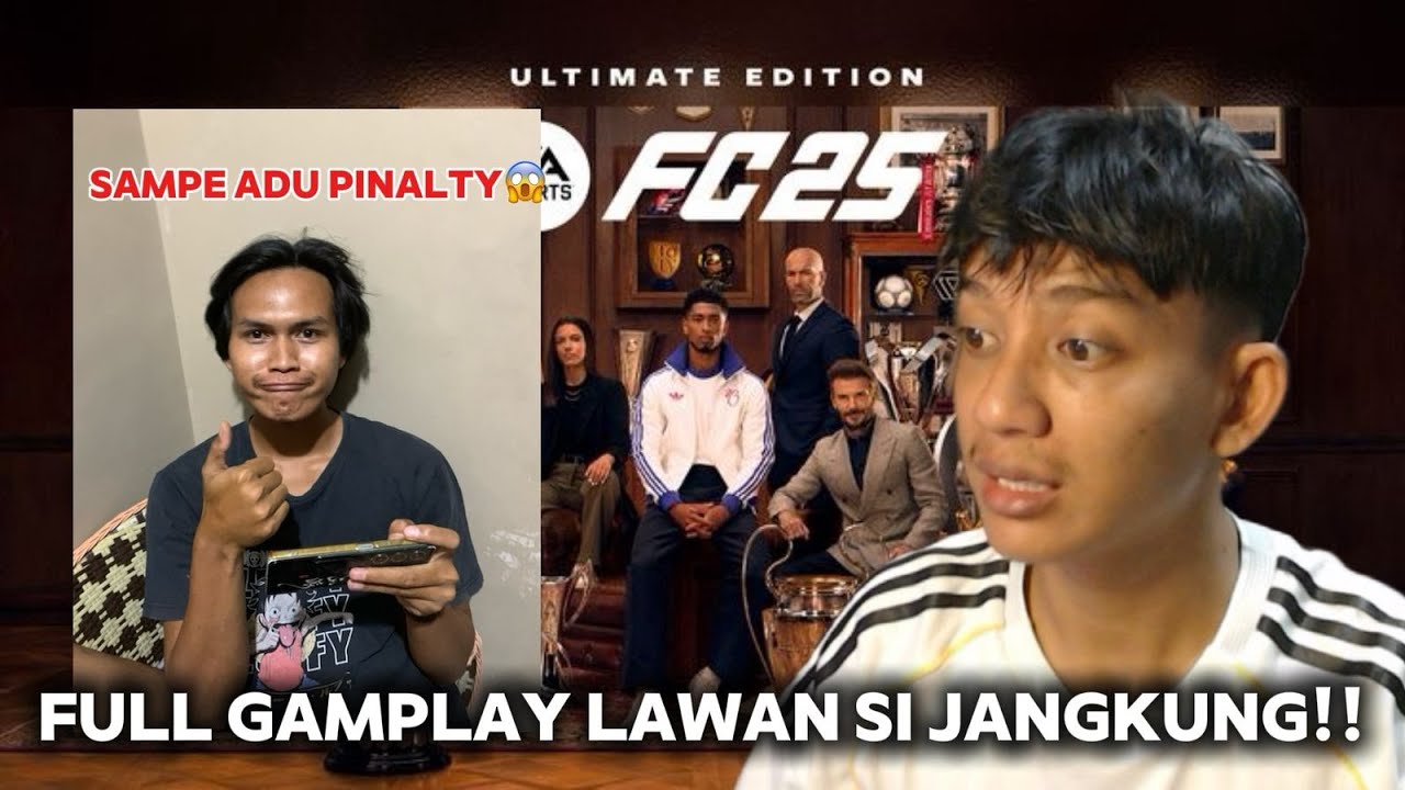 Aku memainkan game Sepak Bola FC25 melawan Teman yang Biasa Aja!! | FC25 MOD PES2023