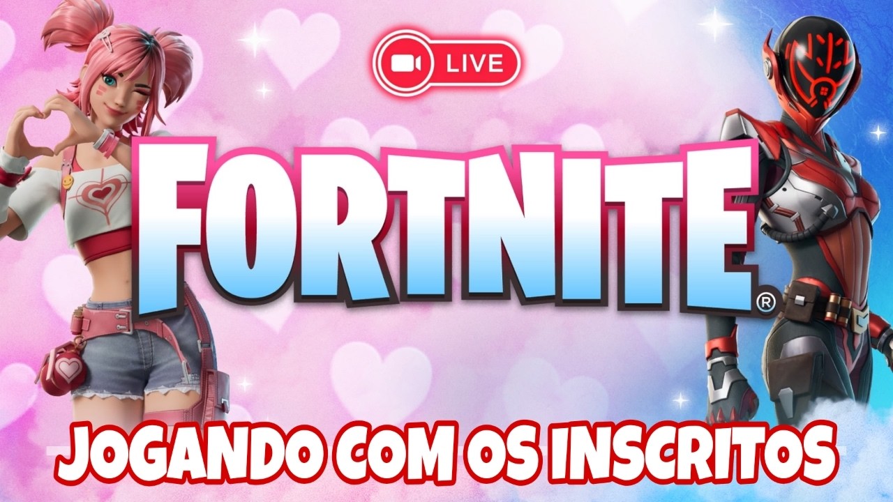 🔴FORTNITE AO VIVO - GUERREIRAS DO K-POP - CHAPPELL ROAN - LOJA DE HOJE  (LIVE FORTNITE)🔴