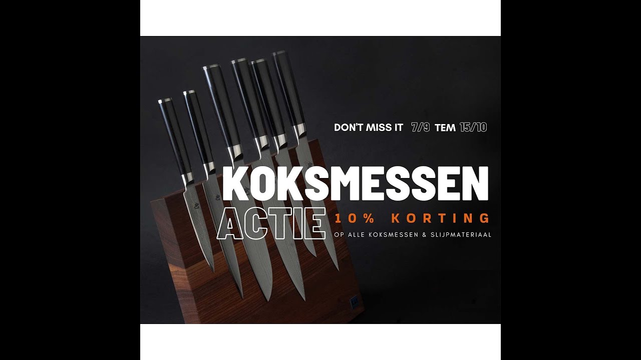 KOKSMESSENACTIE bij de Messenwinkel