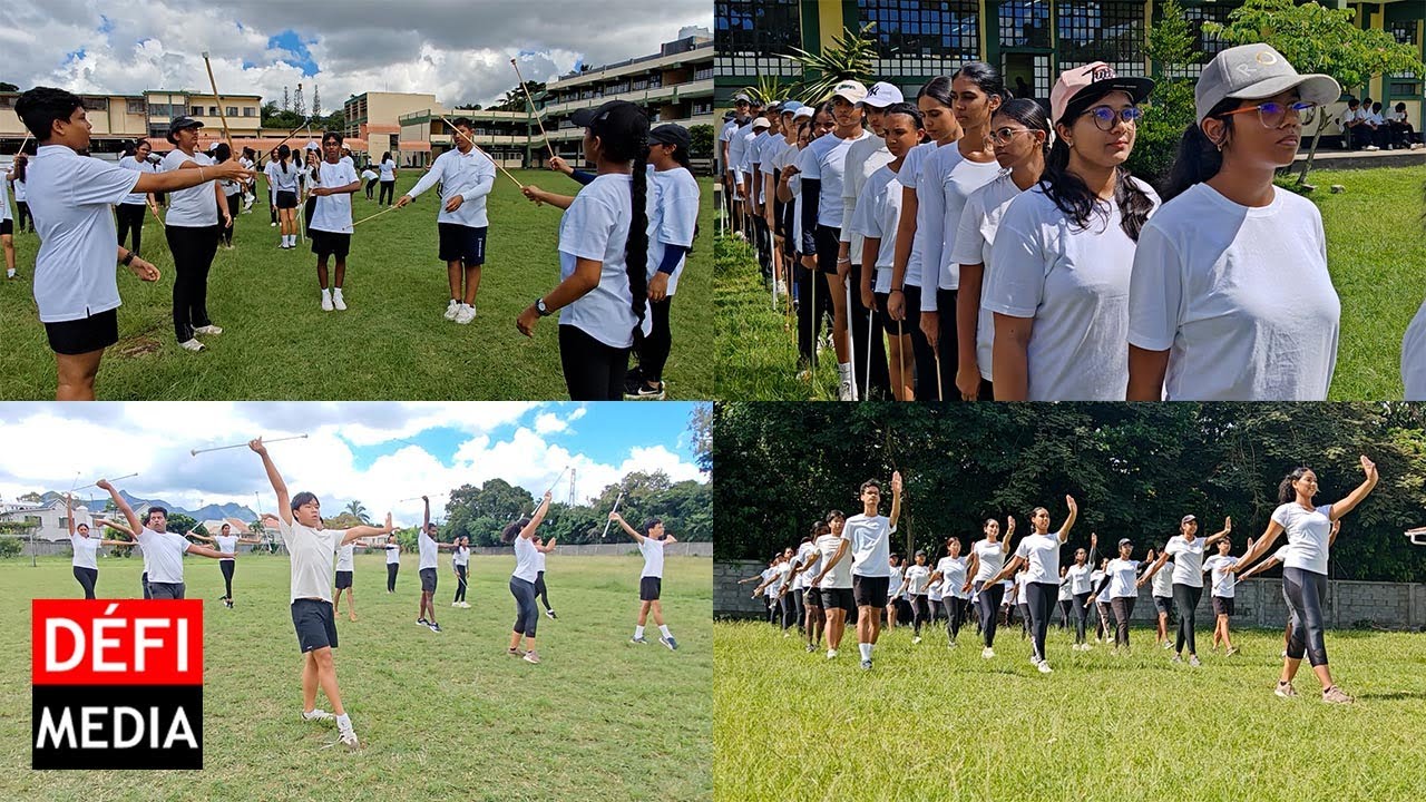 Majors et majorettes du QEC : élégance, discipline et fierté nationale en un seul mouvement