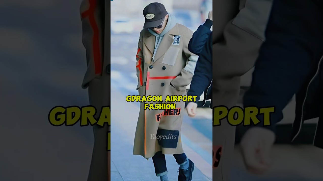 The man who started Airport fashion trend 👑❤️ #gd #shorts #trending