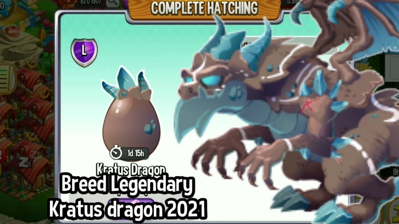 How To Breed Legendary Kratus Dragon 2021 ! Dragon City