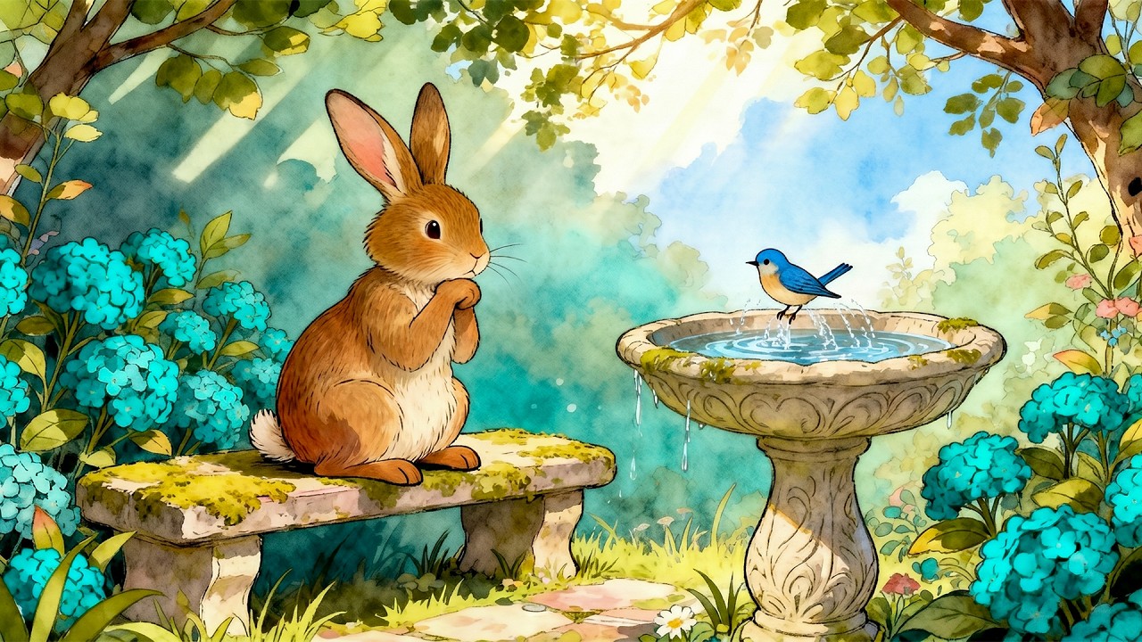 A Quiet Summer Morning In The Secret Garden 🌸 Peaceful Celtic Music & Storybook Ambience