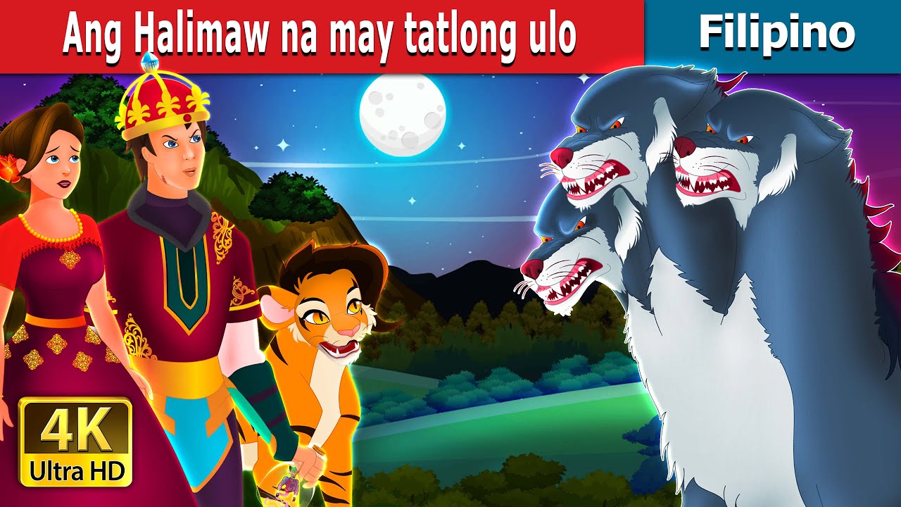 Ang Halimaw na may tatlong ulo | Three Headed Beast Story | @FilipinoFairyTales