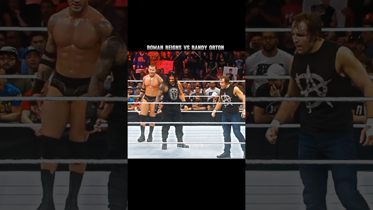 Roman Reigns vs Randy Orton 🔥🥶| Dean Ambrose Save Roman & Randy 😱👑| Raw 2015 🥵 Edit