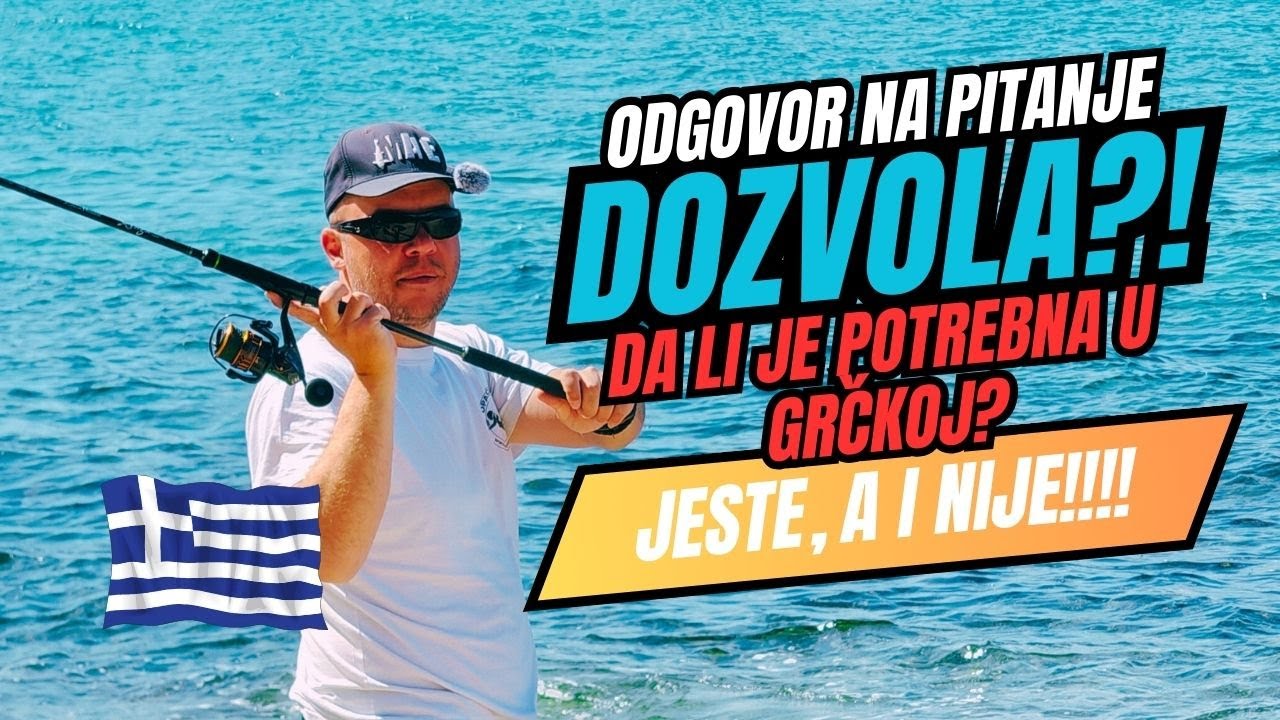Da li je potrebna dozvola za pecanje u Grčkoj? | JESTE, a i NIJE! | Grčka Sitonija