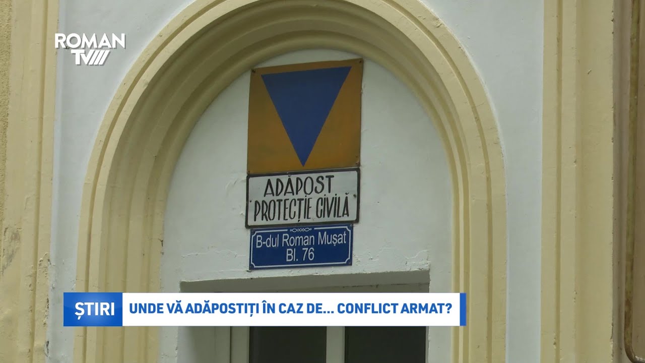 Unde vă adăpostiți &icirc;n caz de... conflict armat?