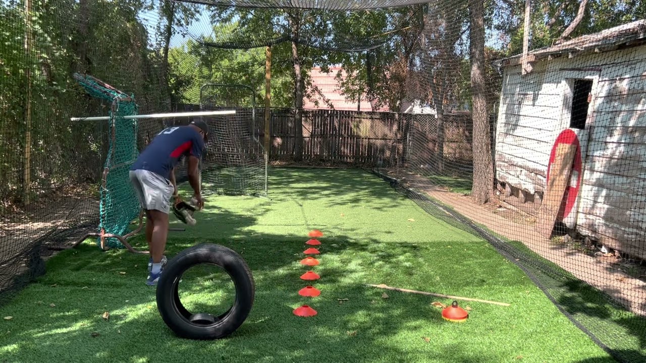 Excelente drill para lanzadores míralo.