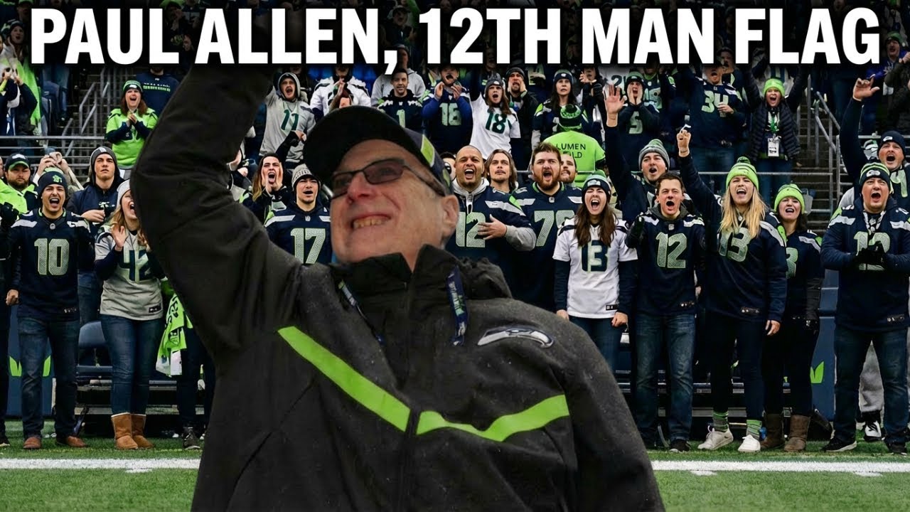 Daily Puck Drop:  Paul Allen SHOULD be the ONLY option to raise the flag!