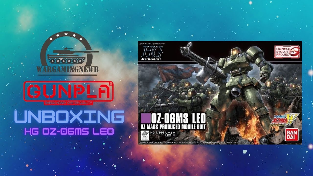 Unboxing Bandai Hobby HGUC 1/144 Leo 