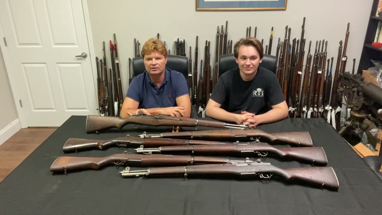 Detailed description of original ultrasonic cleaned M1 Garand Rifles 30-06 Caliber.