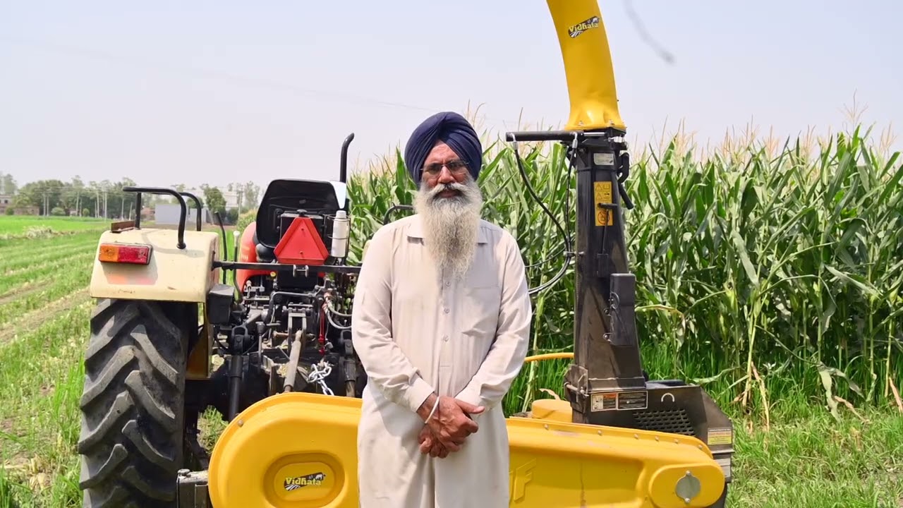 forage harvester AT 1000 punjab dairy farmer rewew☎️ 1800-309-3852