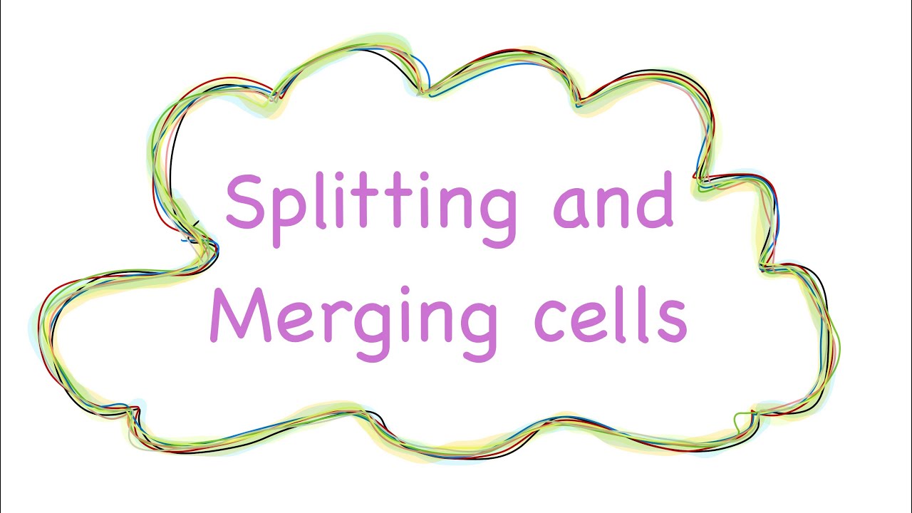 Split (Horizontal/Vertical) & Merge Cells in OpenOffice Writer | Class 5 | @TechTuitionsByRohit