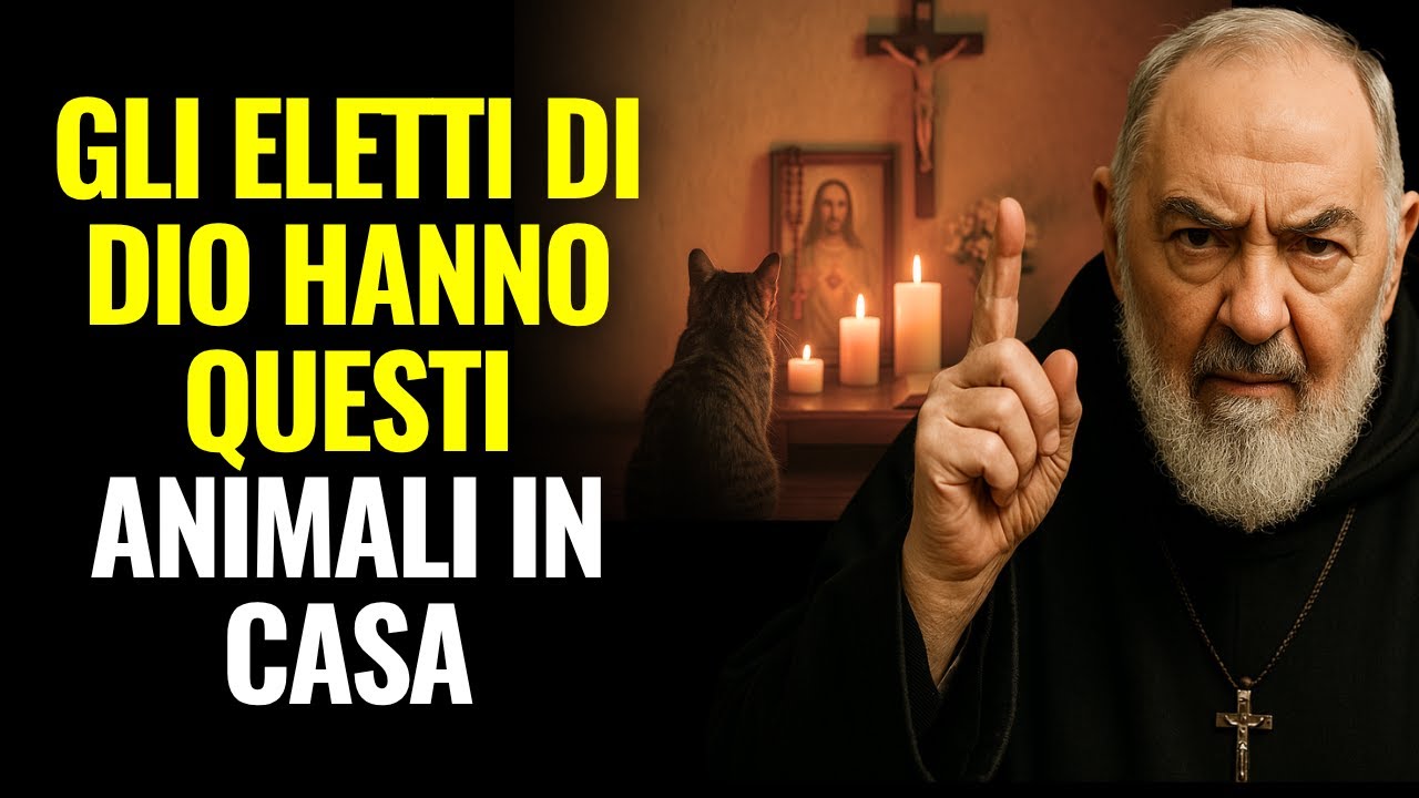 PERCHÉ ALCUNI ANIMALI SONO INVIATI PER PROTEGGERE LA TUA ANIMA — PADRE PIO RIVELA.