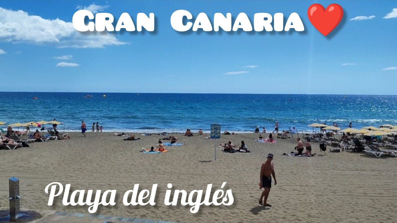 Playa del inglés, Maspalomas GRAN CANARIA😍