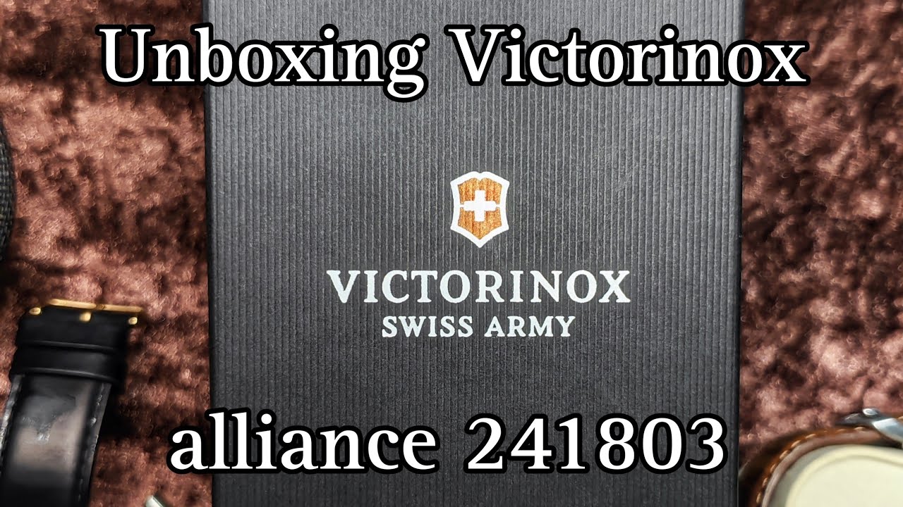 Unboxing Victorinox swiss army alliance 241803 y piezas que precio pronto se Irán de la colección
