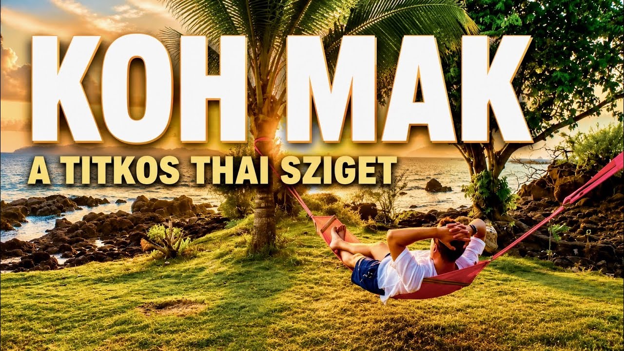 Thaiföld titkos szigete Koh Mak #thaiföld #kohmak #kohkham