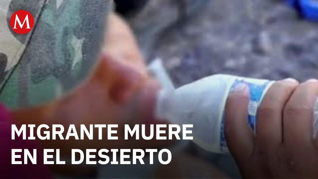 Muere migrante mexicano en desierto de Arizona; su compañero es rescatado con vida