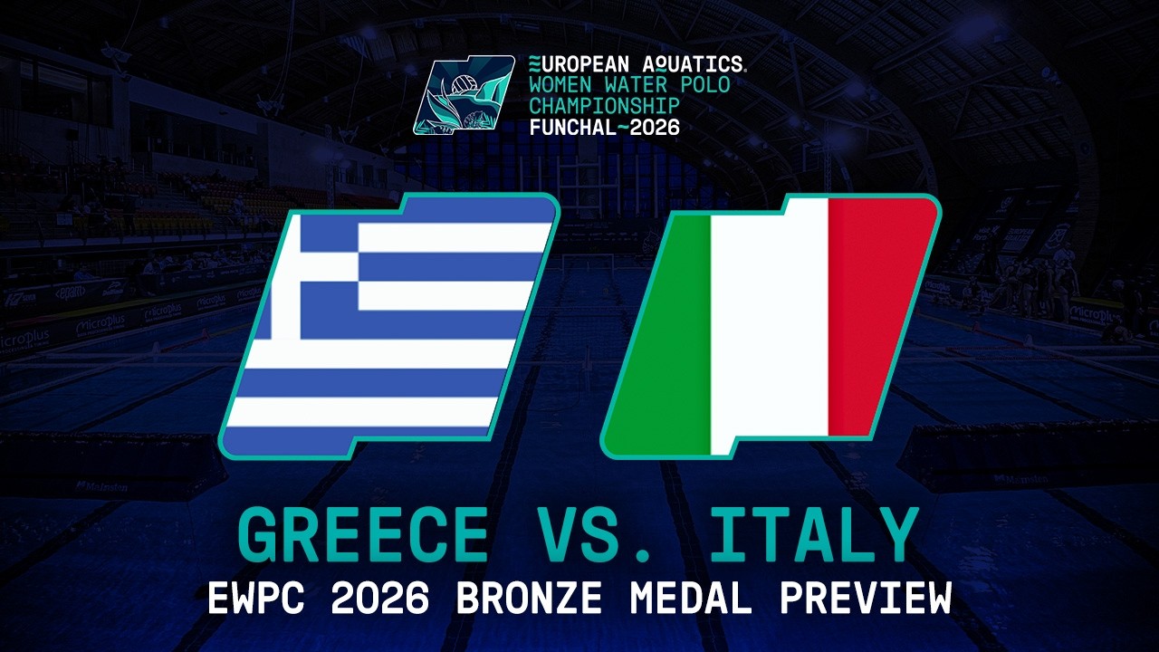 Greece 🇬🇷 vs.  Italy 🇮🇹 | European Water Polo Championship Women 2026 | Bronze Medal Pre-Show