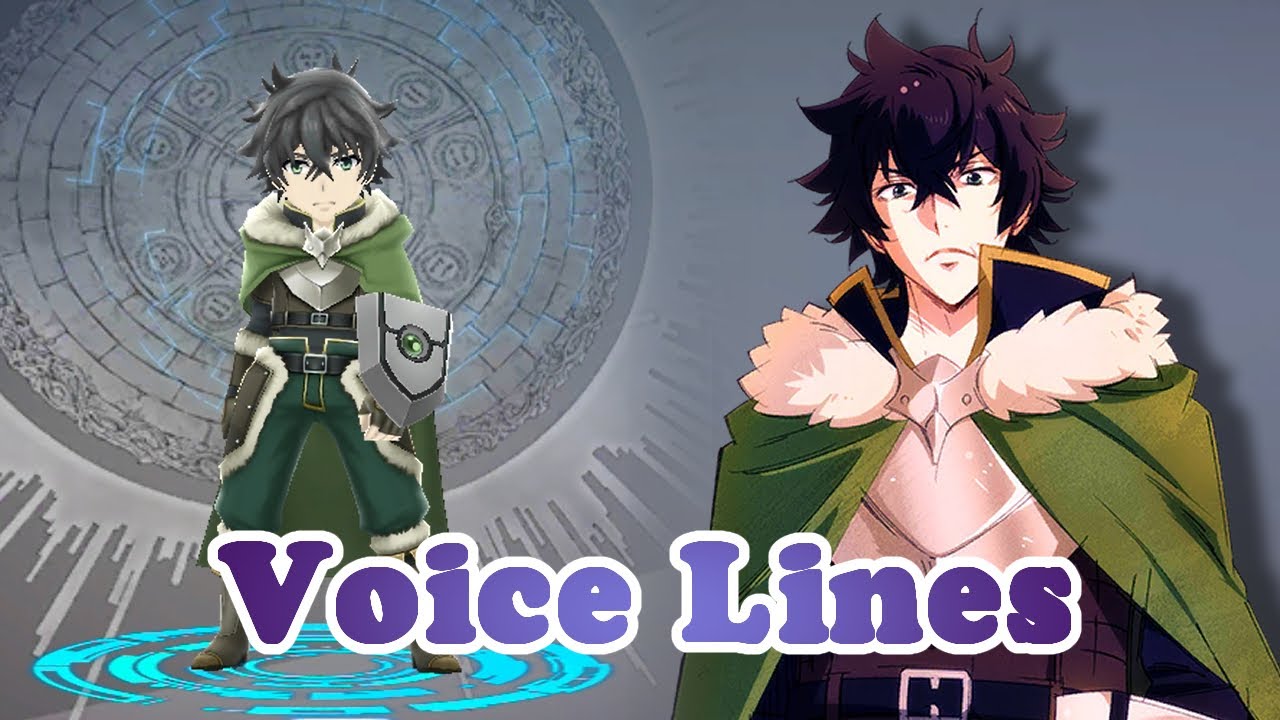 The Alchemist Code - Naofumi Iwatani Voice Lines || Shield Hero Collab