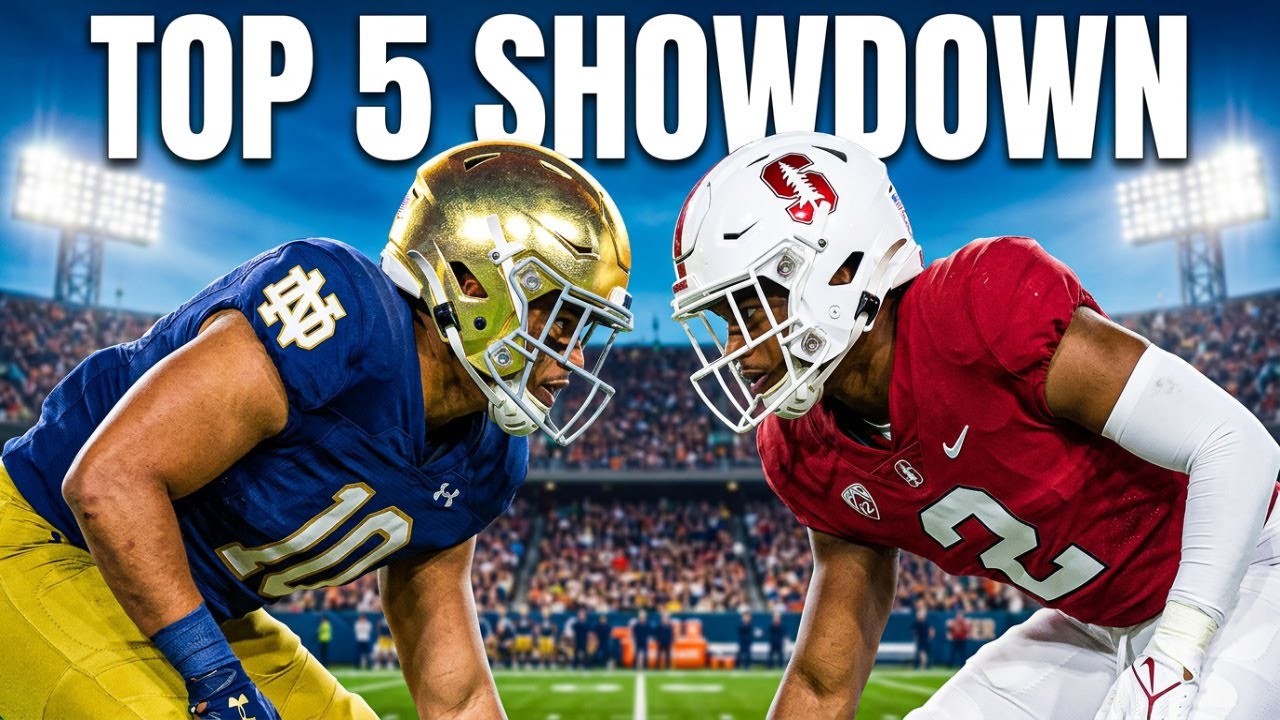 TOP 5 SHOWDOWN: #4 Notre Dame (10-1) vs #2 Stanford (11-0) | Full Game Broadcast
