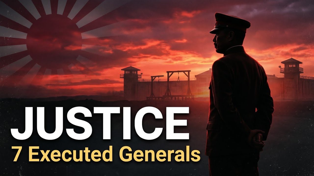 How Imperial Japan's Most Notorious Generals DIED | Tokyo War Crimes Trial Executions