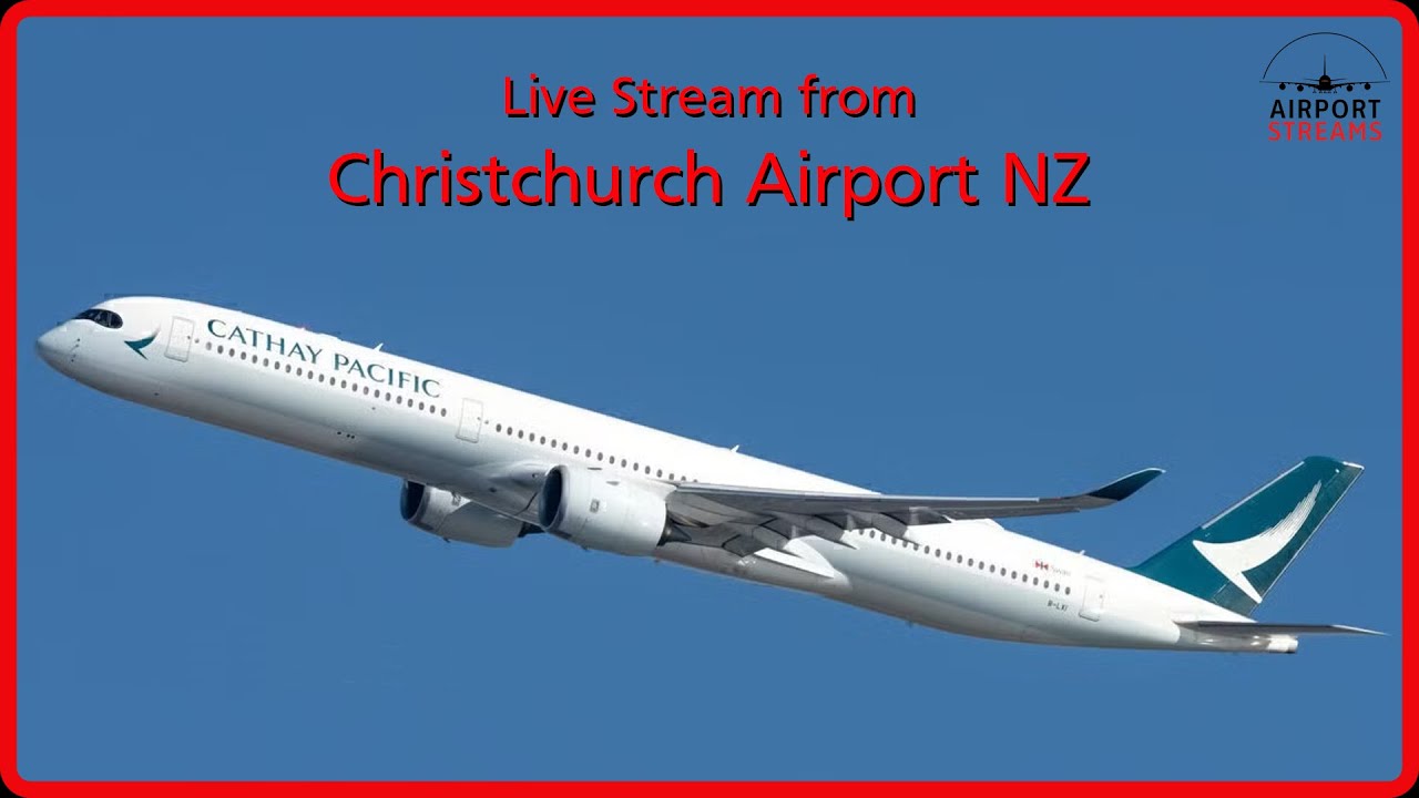 Wind Expected as usual :-) Live airport stream from Christchurch Airport 01/12/25