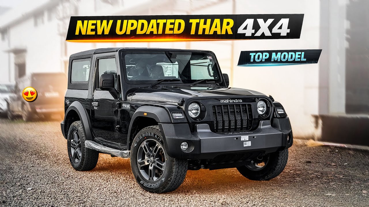New Updated Thar 4x4 Top Model 😍| The Real Mafia 🔥|
