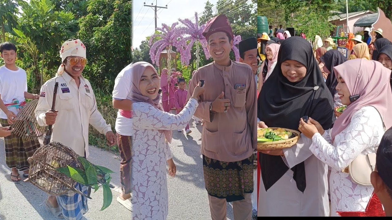 Perarakan kanak2 tadika kat rumah kita wey เดินพาเหรดตาดีกา ควนหรัน อ.สะบ้าย้อย