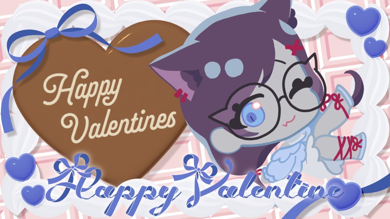 【 #雑談 】🍫Happy Valentine!!🍫来てくれた人の名前書くからな！【湖底空/VTuber】