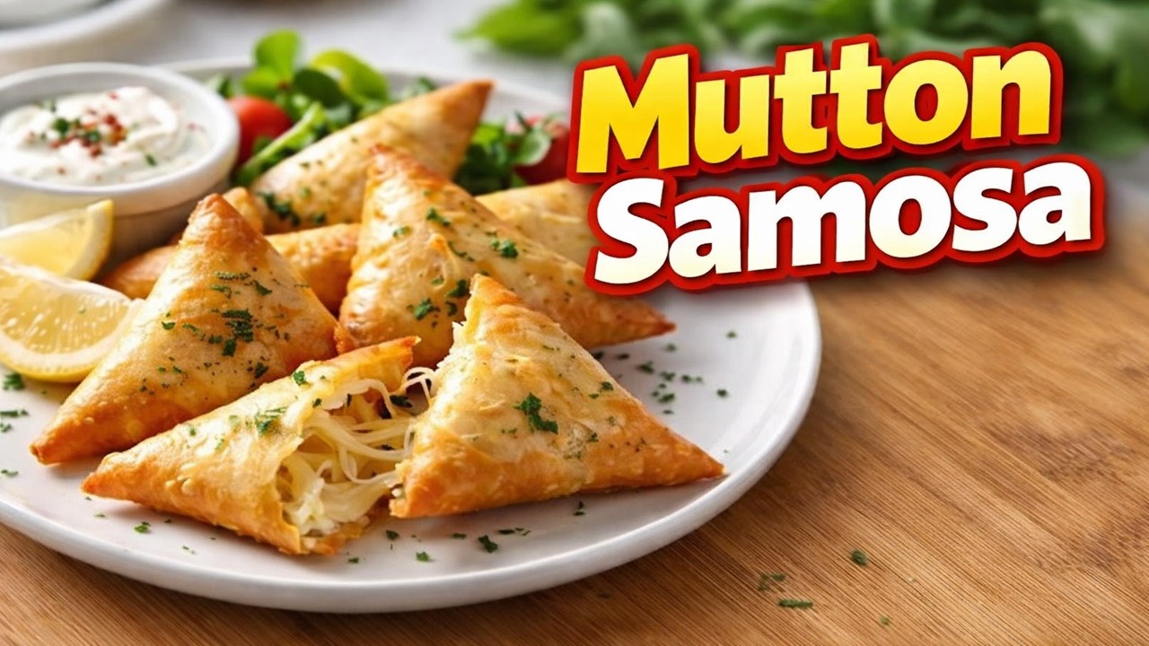 Delicious Mutton Samosa With cheese | Ramzan Special Recipe | मटन कीमा समोसा रेसिपी