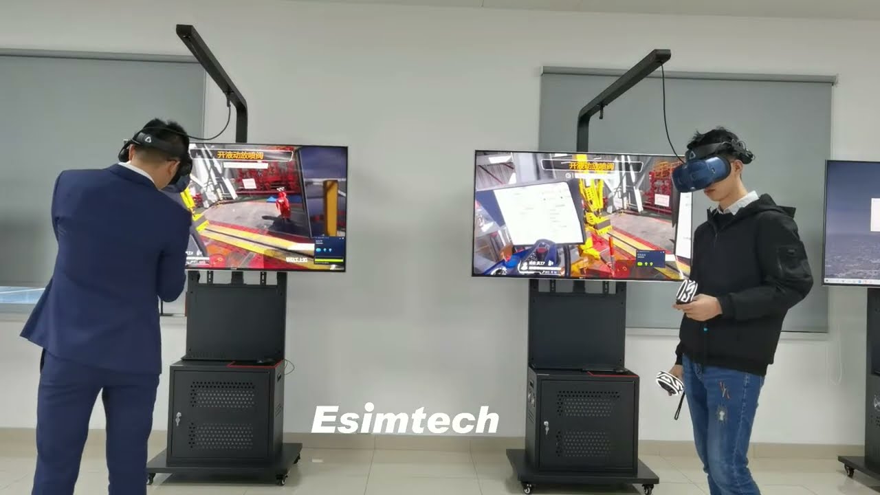 Offshore well control training VR coordination Esimtech