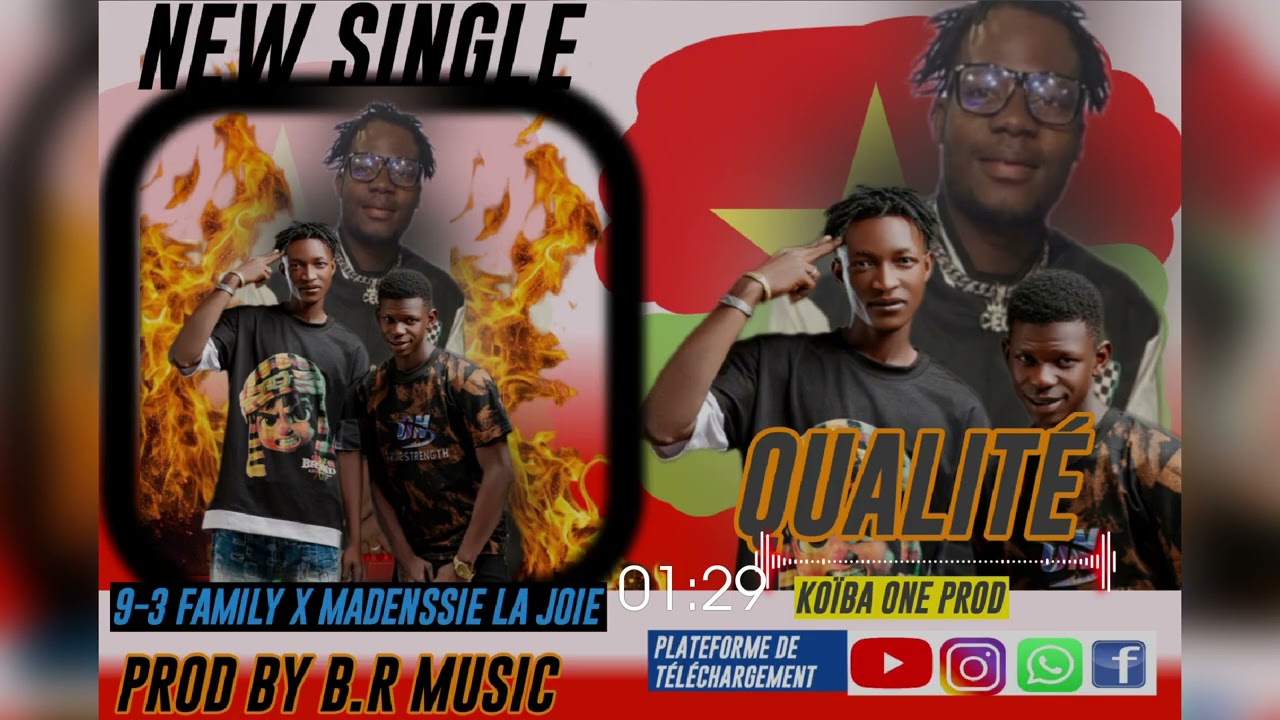 9-3 FAMILY X MADENSSIE LA JOIE QUALITÉ PROD BY B.R MUSIC SON OFFICIEL 2026