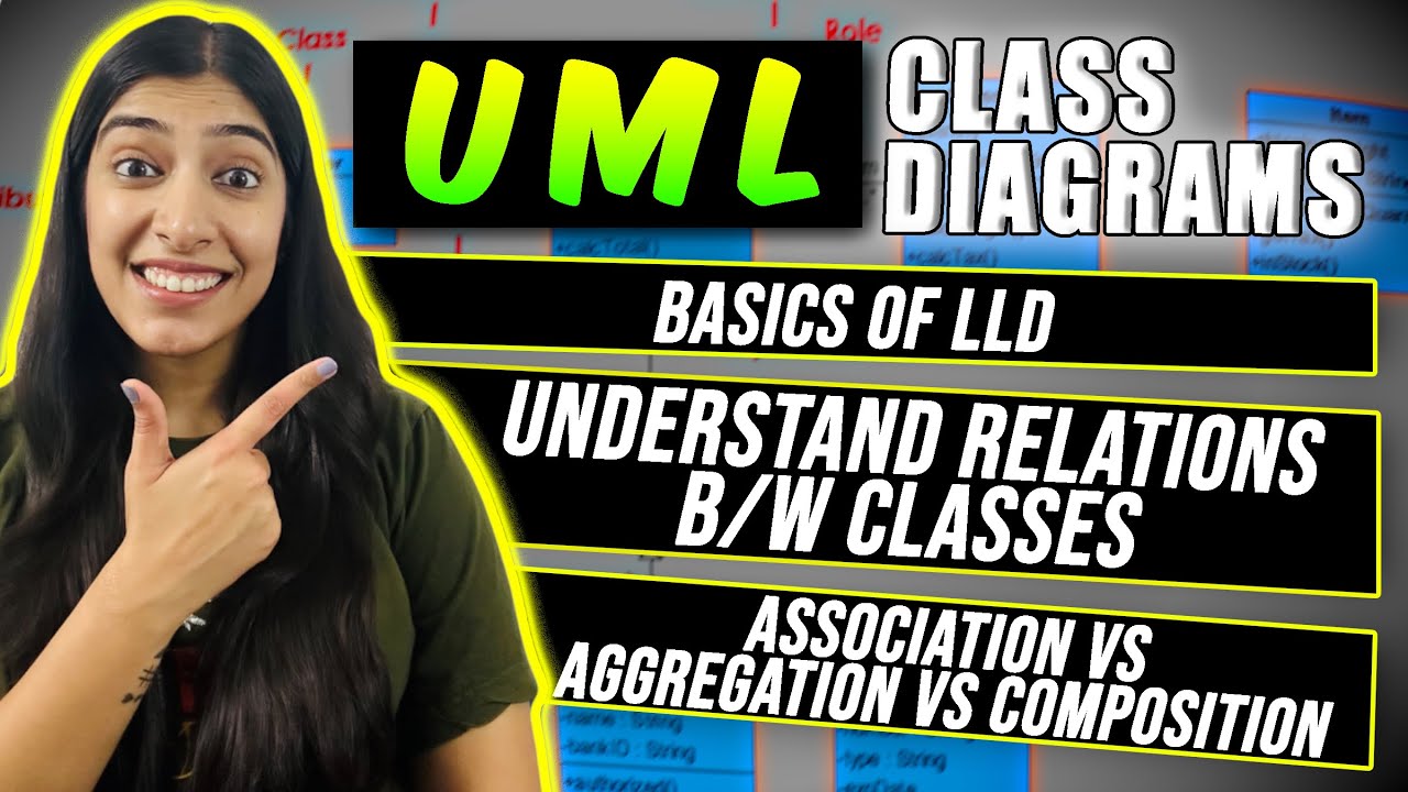 Basics of LLD | UML Diagram in detail | Association Vs Aggregation Vs Composition | VERY imp!!
