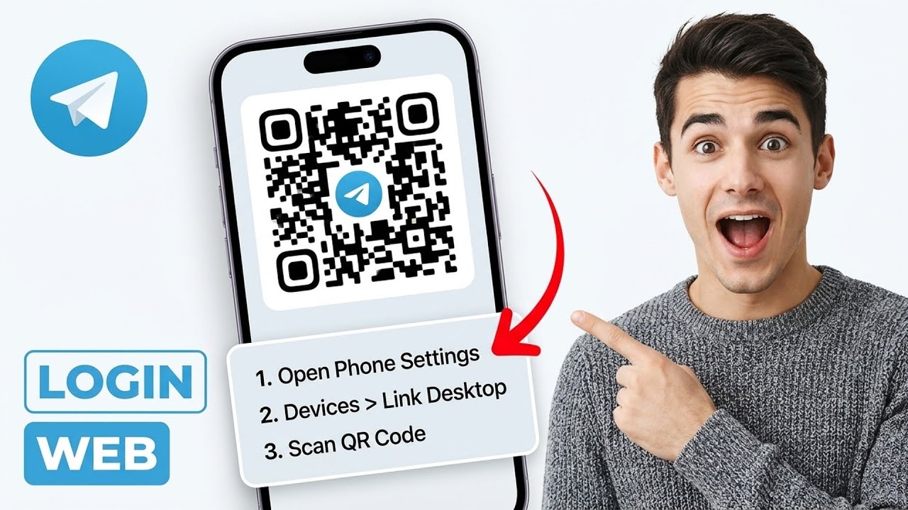Как войти в Telegram Web (самый простой способ) (руководство 2026 года)