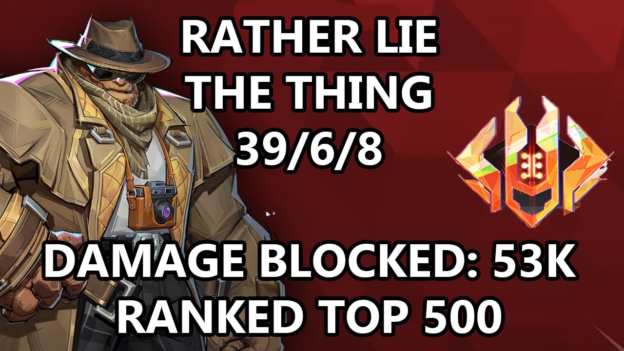 rather lie The Thing (Spider-Islands) RANKED TOP 500 Marvel Rivals POV