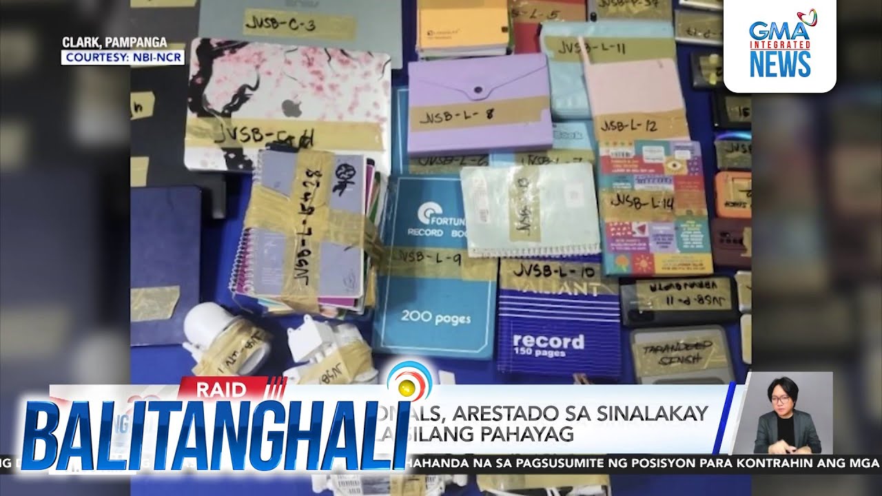 14 na Indian nationals, arestado sa sinalakay na scam hub; wala silang pahayag | Balitanghali