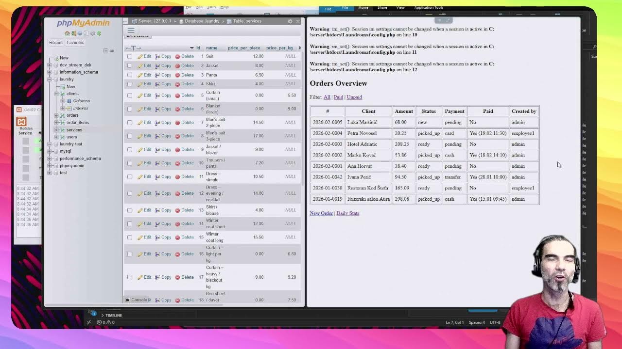 Creating POS with PHP and AI - Grok Vibe Coding