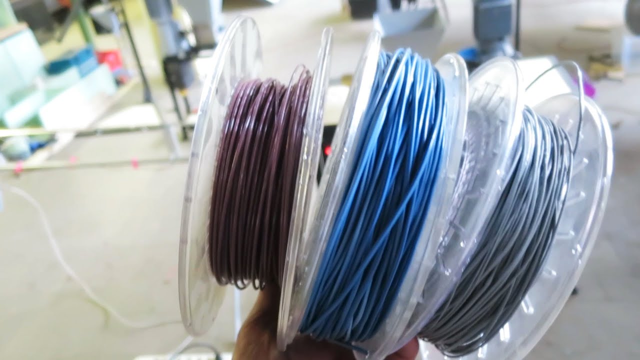 Precious Plastic - 3D printer Filament maker