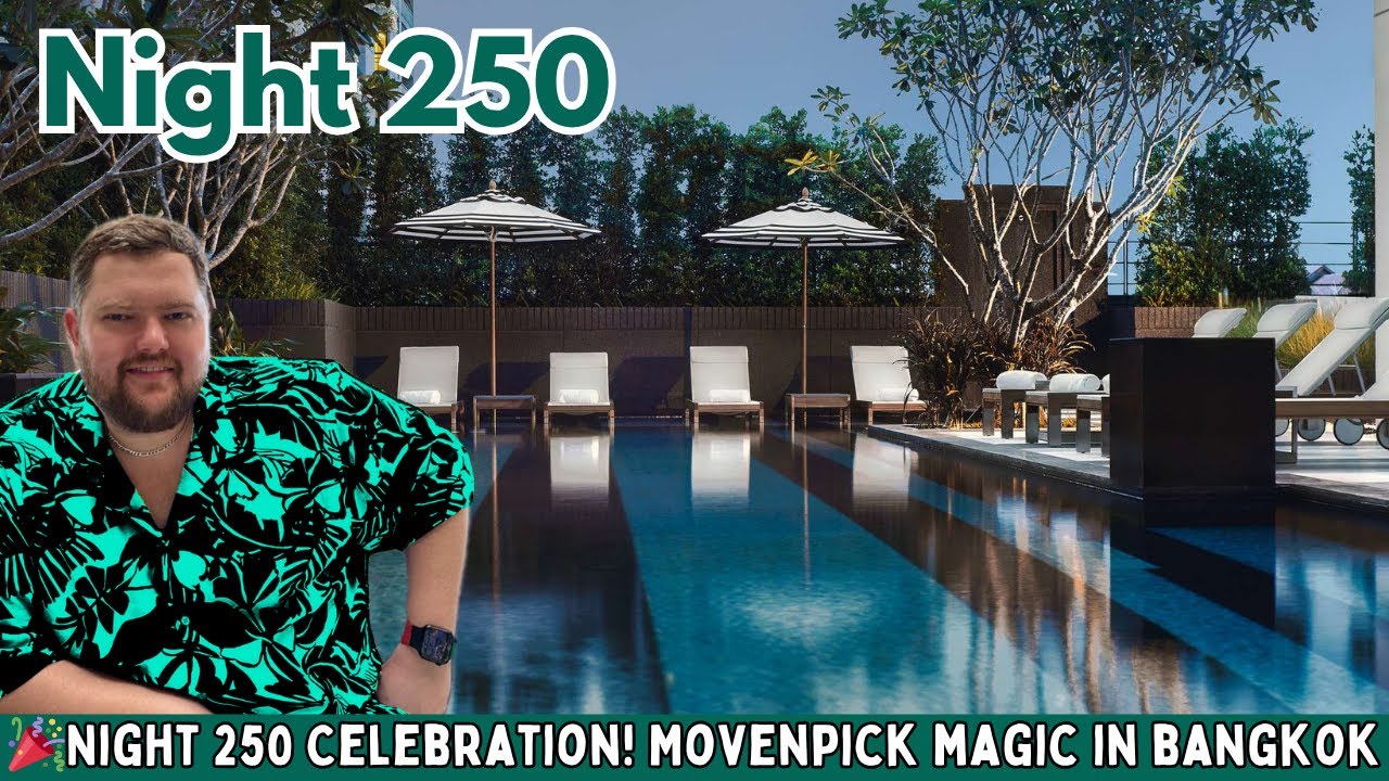 Inside Mövenpick Bangkok Sukhumvit 15 🏙️ Executive Suite Upgrade, Rooftop Bar + Night 250 Milestone!