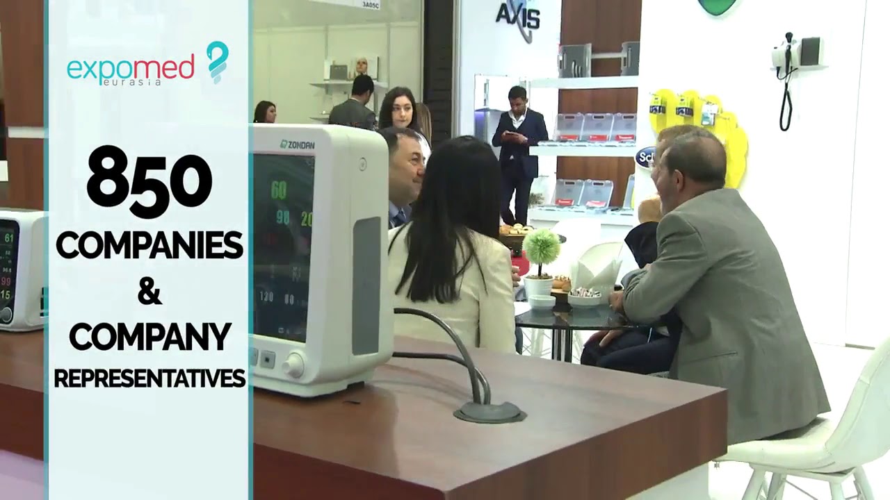 Expo Med Eurasia - where top Pakistani companies from medical industry participate