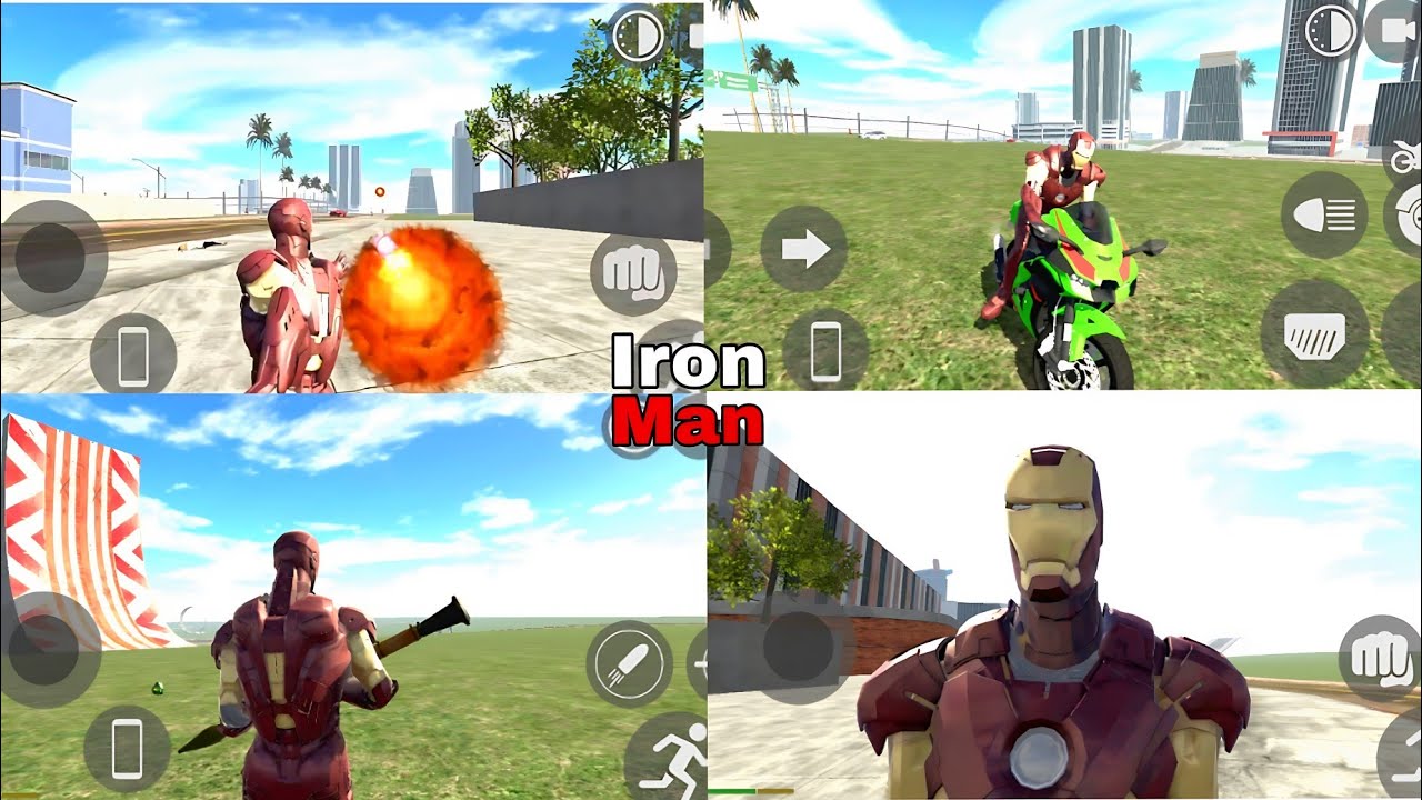Iron Man Character Cheat Code in Indian Bike Driving 3D Iron Man Super Power😨