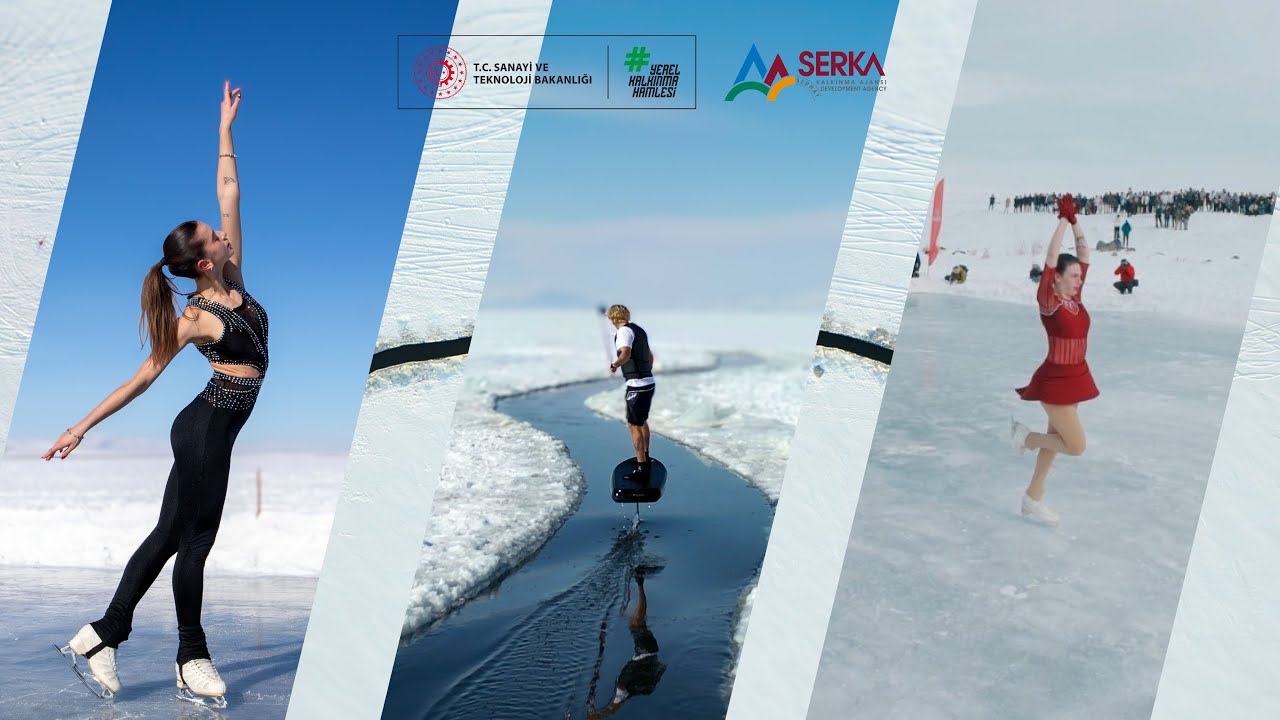 Çıldır Gölü’nde Nefes Kesen Adrenalin ve Sanat Şöleni! 🏂🚗⛸ | Muhteşem Kış Festivali