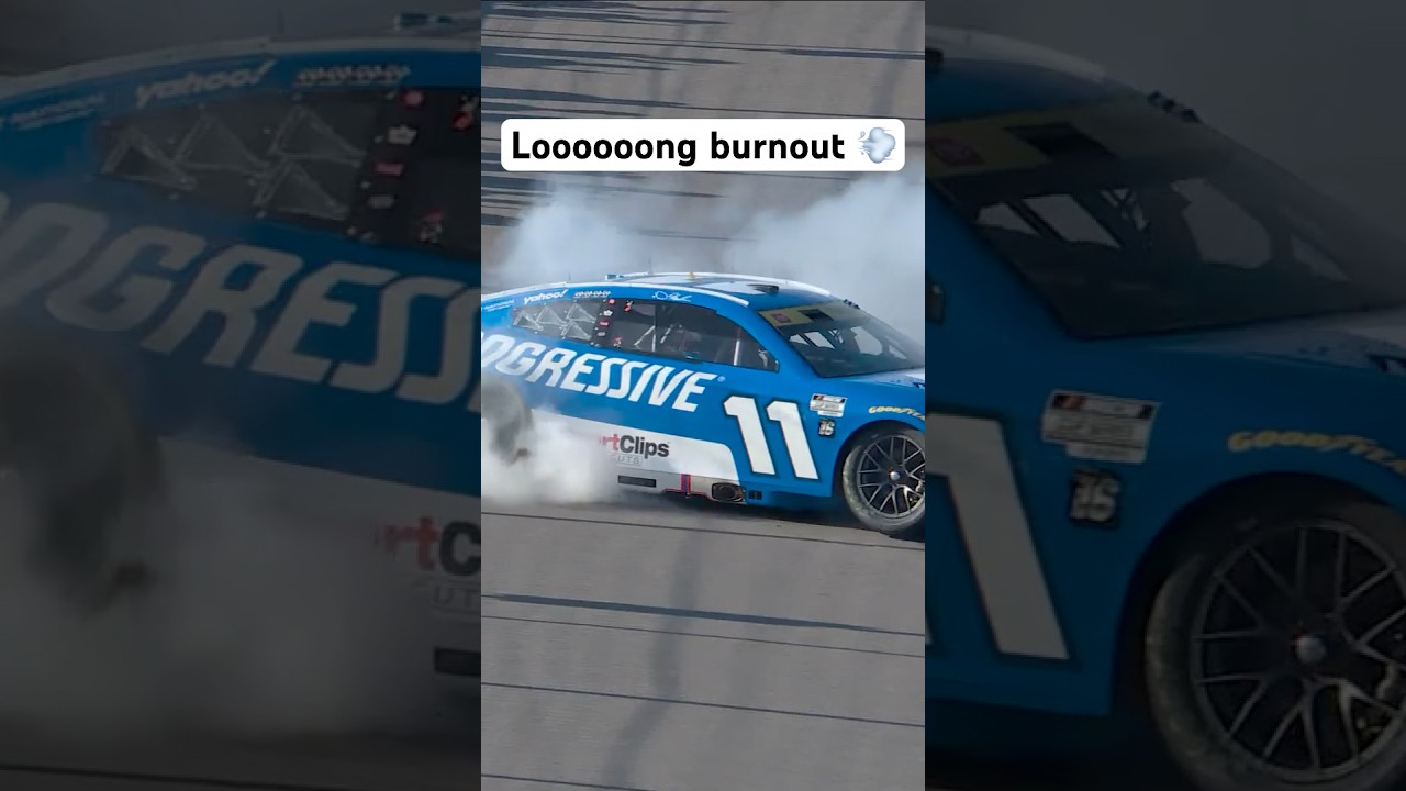 Denny Hamlin enjoyed this one