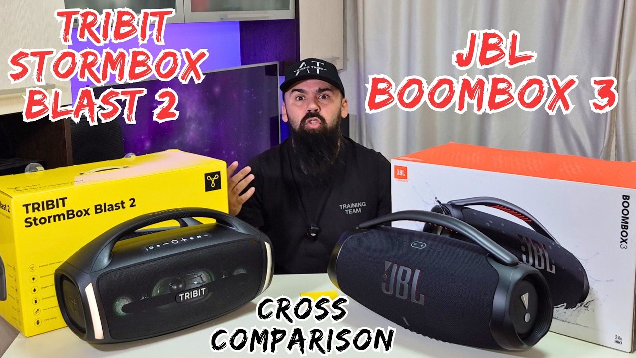 Сравнительный обзор JBL Boombox 3 и Tribit Stormbox Blast2